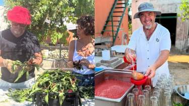 Así vive Donato de Santis en Italia: un refugio de piedra para redescubrir el sabor del Mediterráneo