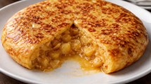 Imagen de Tortilla de papas al horno: una versión fácil, rápida y más liviana