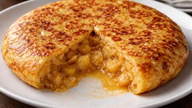 Tortilla de papas al horno: una versión fácil, rápida y más liviana