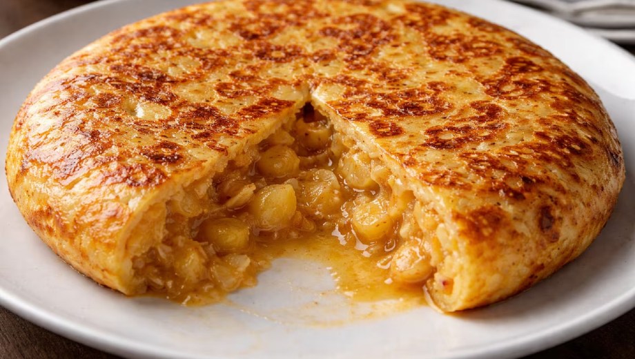 Tortilla de papa al horno.