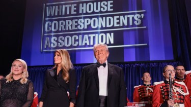 Evacuaron a Trump de la cena de corresponsales en Washington: la foto del detenido