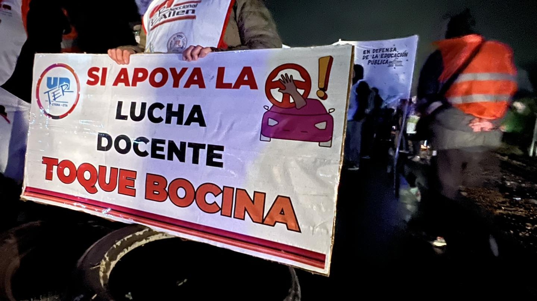 Unter realizó movilización provincial en Catriel tras 48 horas de paro docente