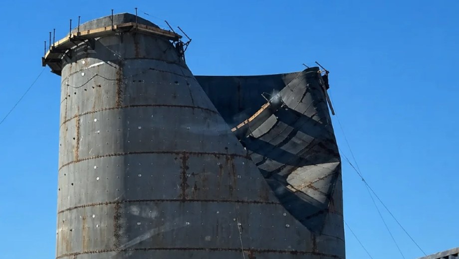 Temporal en Punta Colorada: daños en obras de VMOS. Foto: gentileza 