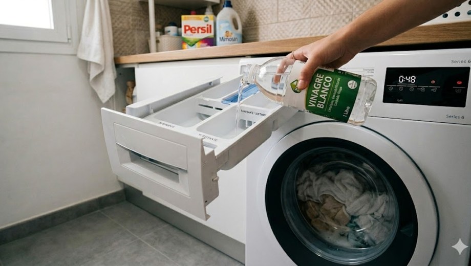 El vinagre ayuda a que las fibras queden más flexibles sin químicos pesados.