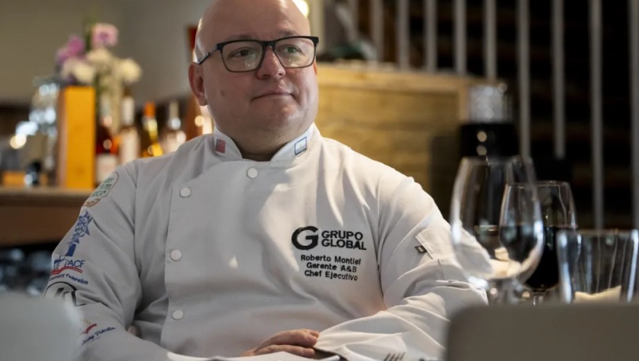 Roberto Montiel es Chef Ejecutivo de Casa Blanca Restaurante y Eventos del grupo Global.