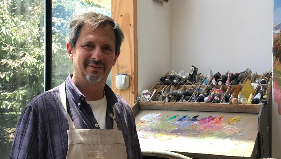 Darío Mastrosimone dejó atrás Buenos Aires para empezar una nueva vida en San Martín de los Andes. Foto: gentileza