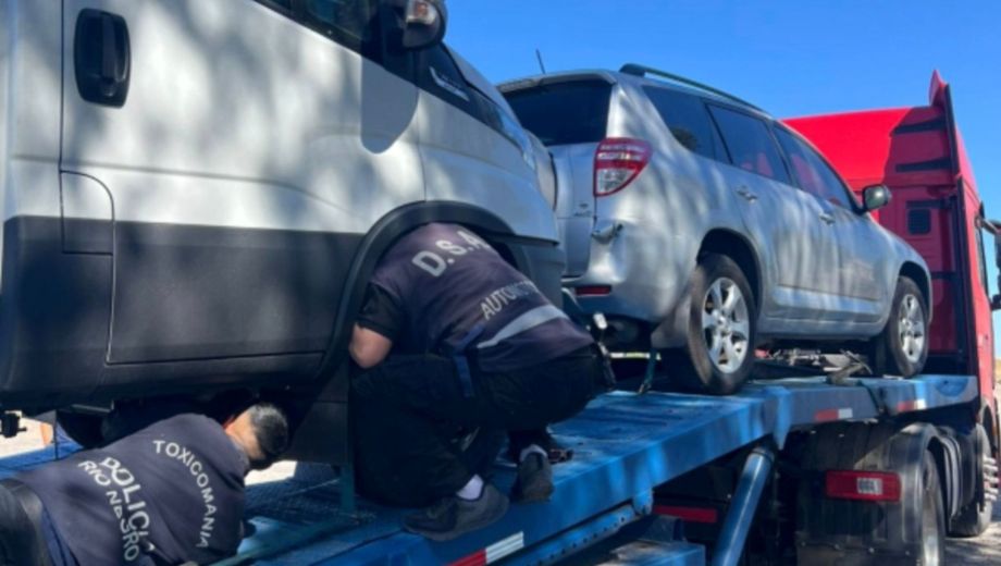 El despliegue incluyó controles exhaustivos sobre documentación, numeraciones y condiciones de circulación. Foto: gentileza.