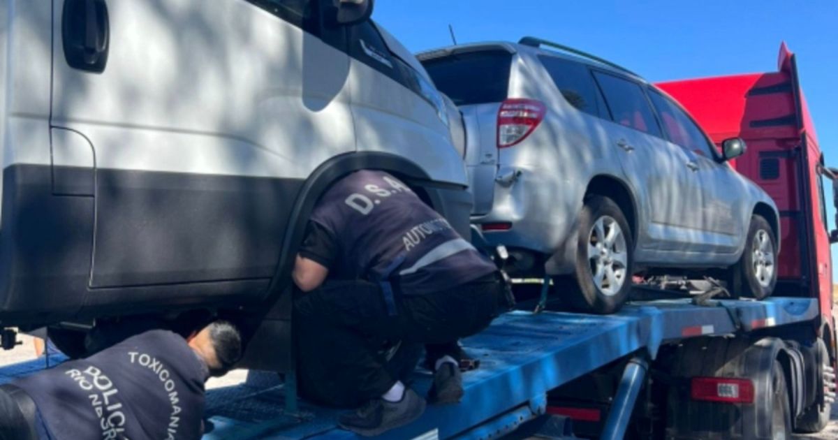 Más de 350 personas controladas en operativo antidroga en los ingresos a Río Negro