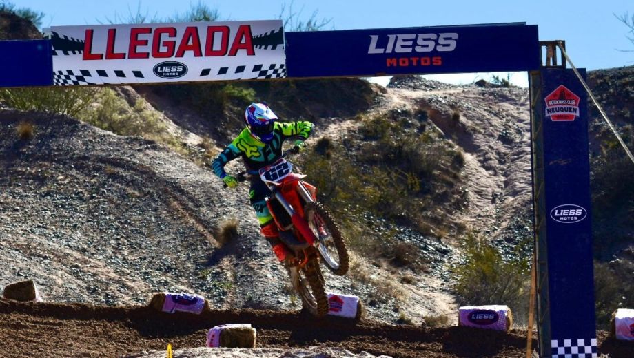 El Argentino de motocross se vive a pleno en La Barda. (Fotos Matías Subat)