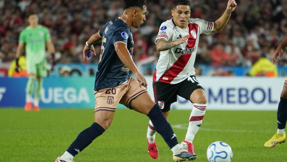 River le gana 1 a 0 a Carabobo. (Foto: Juano Tesone - Clarín Fotos)