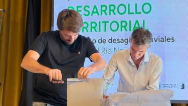 Dos empresas pujan por megaobra pluvial en Cipolletti, clave para evitar inundaciones