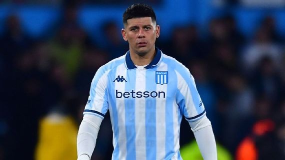 La continuidad de Marcos Rojo en Racing es una incógnita.