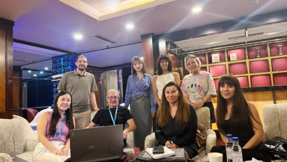 La delegación mantiene reuniones con empresas vinculadas a energías renovables, infraestructura eléctrica y eficiencia energética durante su paso por China.  Foto gentileza CALF.