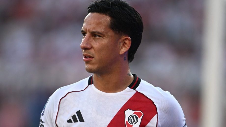 Driussi se desgarró por quinta vez en un año y medio. (Foto: Pedro Lázaro Fernández - Clarín Fotos)