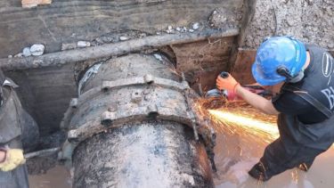 ARSA anunció un corte de agua en un sector de Roca este viernes 10 y sábado 11