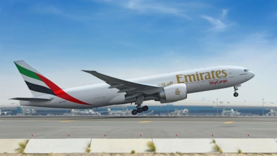 Habilitaron a Emirates a operar vuelos internos de carga en Argentina. Foto: NA. 