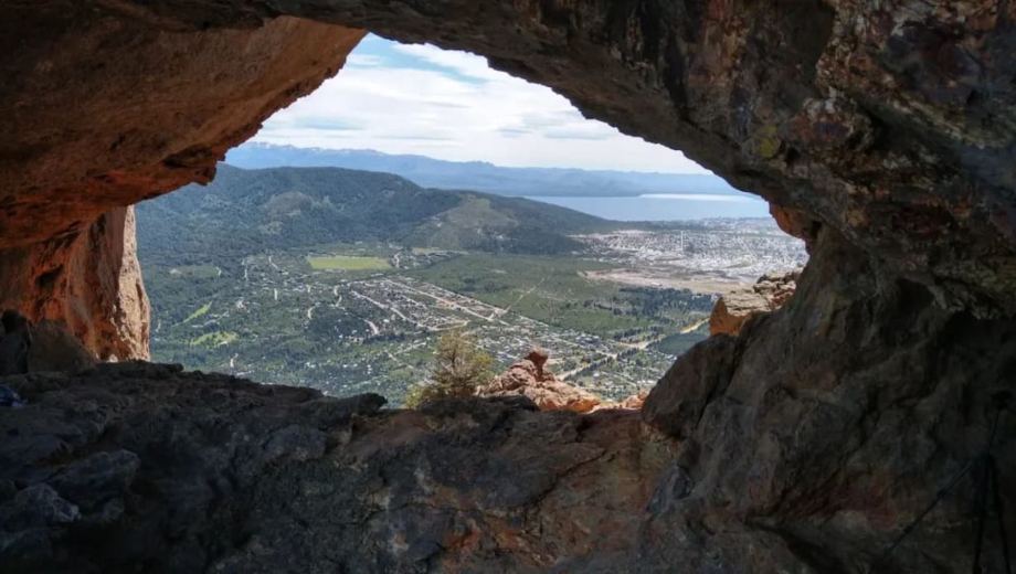 Un bebé resulto herido en el cerro Ventana. Foto: Gentileza Patagonia Trekking. 