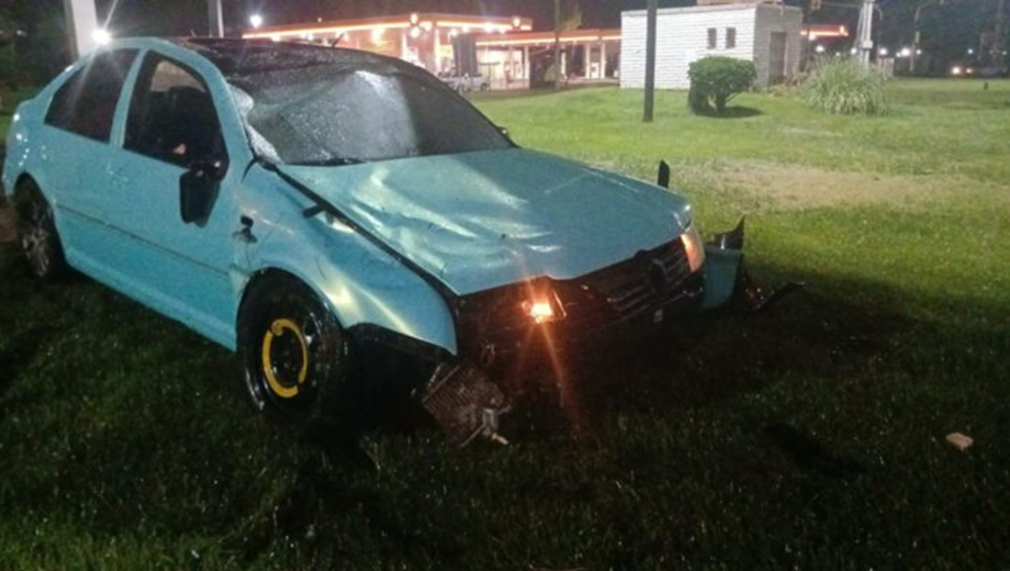 El test de alcoholemia arrojó 2,25 gramos de alcohol en sangre. Fotos: gentileza.