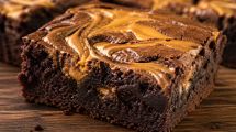 Imagen de Brownie con mantequilla de maní: una versión húmeda, intensa y fácil de preparar en casa