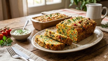La receta de budín de verduras «salvatodo» que podés hacer con lo que tenés en la heladera