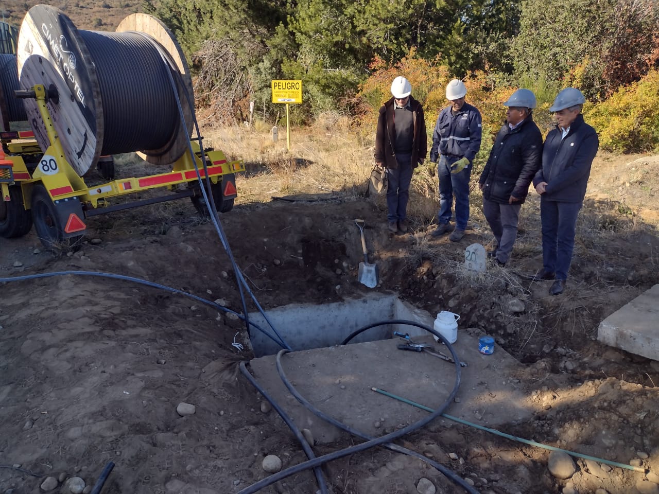 La CEB avanza con el soterrado de cables hacia la zona Este de Bariloche
