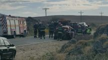 Imagen de Choque con heridos sobre la Ruta 40, cerca de Junín de los Andes, este domingo de Pascua: había una persona atrapada