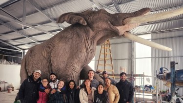 ¿Un «elefante gigante» en la Patagonia? Habitó la región hace 12.000 años y se podrá ver en el Paleoparque Comallo