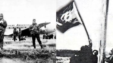 La vez que un grupo de jóvenes secuestró un avión para izar la bandera argentina en las Islas Malvinas