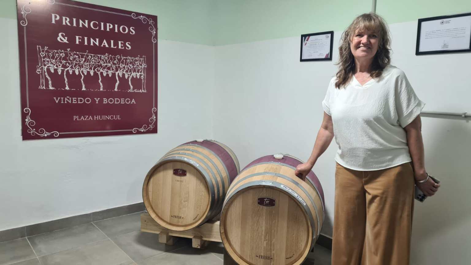 De ingeniero a bodeguero: el vino artesanal de Huincul