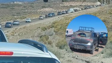 Un choque sobre la Ruta 237 provocó un caos de tránsito cerca de Piedra del Águila: dos mujeres fueron hospitalizadas