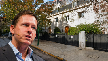 Así es la casa más cara de Buenos Aires que compró Peter Thiel por u$s12 millones