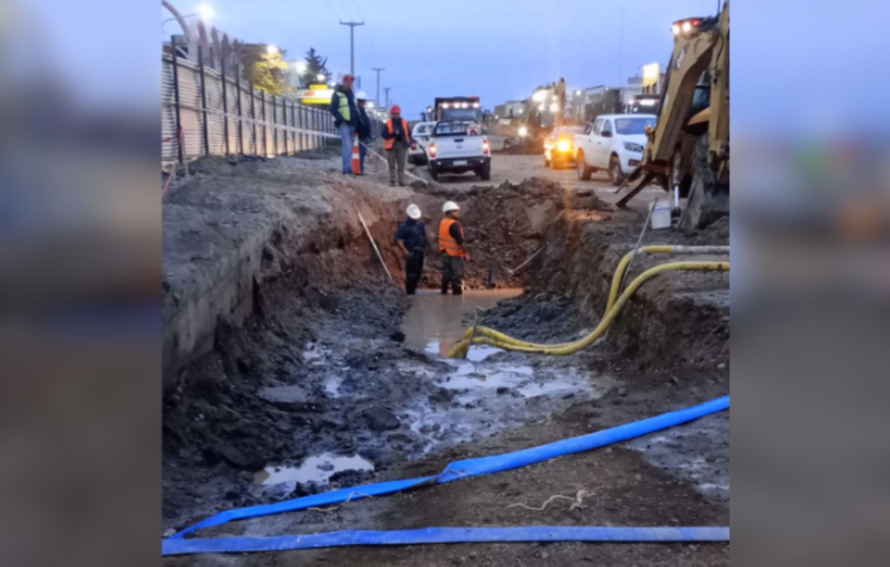 La rotura de un caño afectó el suministro de agua en al menos ocho ...