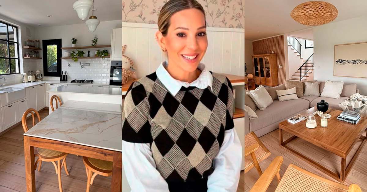 Noelia Marzol transforma su hogar en un santuario de estilo nórdico y mediterráneo