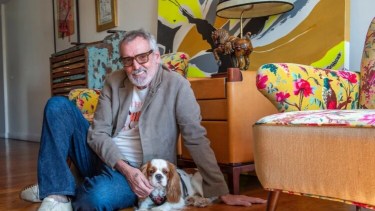 Así es el departamento de Benito Fernández en Recoleta: arte, color y un espacio pensado para sus nietos