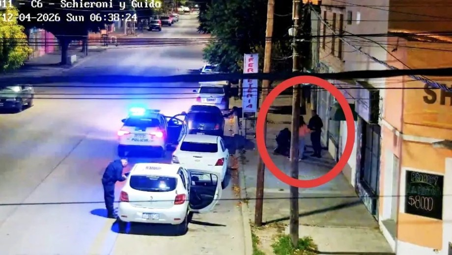 Quedó atrapado al intentar robar un comercio y fue detenido en Viedma. Foto: gentileza.