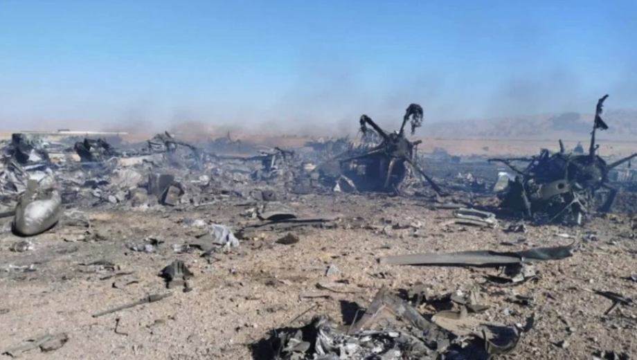 Derribarron un avión de combate de Estados Unidos en Irán. Foto: AP. 