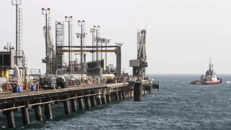 Una instalación petrolera en la isla de Kharg, donde hubo  explosiones. AFP.