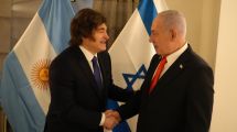 Imagen de Javier Milei endurece su postura contra Irán y acelera la mudanza de la embajada en Israel