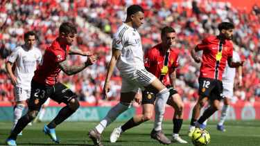 El Mallorca de Martín Demichelis venció agónicamente al Real Madrid