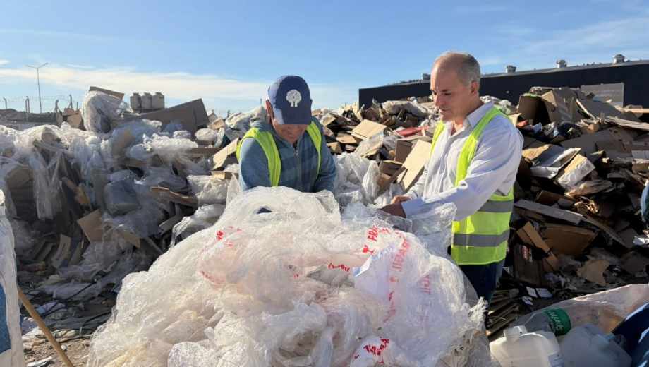 Neuquén logró su mayor volumen mensual de materiales recuperados. Foto: gentileza 