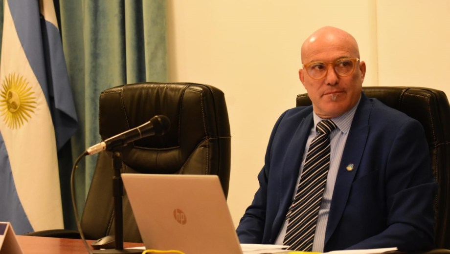 Federico Sommer, juez del Tribunal de Impugnación que dirigió la audiencia ordenatoria. (Foto: Cecilia Maletti)