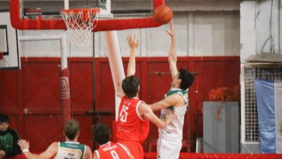 Nahuel Vicentín fue el máximo anotador del Verde en La Caldera. (Prensa Independiente)