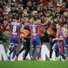 Imagen de San Lorenzo se puso al frente en el alargue y le gana a River con uno menos en el Monumental