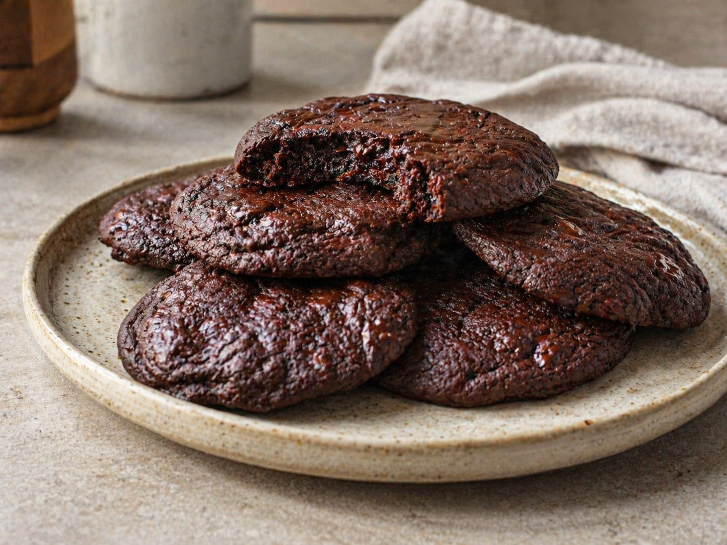 Las cookies de chocolate sin harina que son furor: se hacen con solo 5 ...