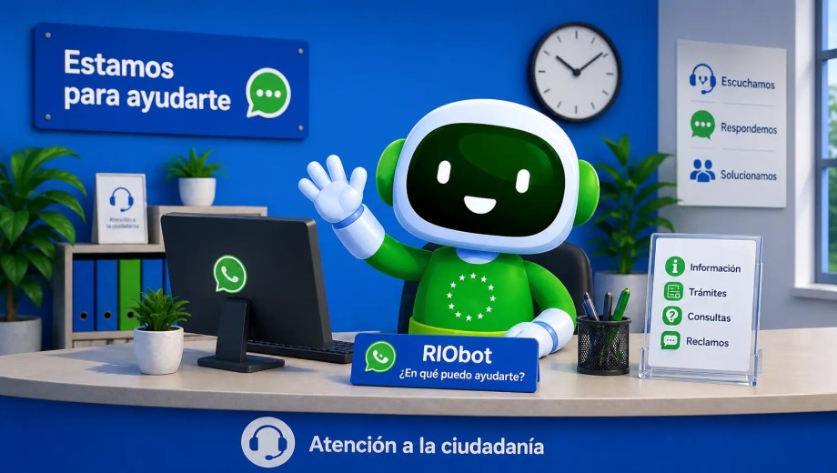 Ya se pueden hacer trámites por WhatsApp con Río Bot. Foto: gentileza.