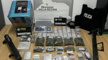 Imagen de Golpe al narcomenudeo en Huergo: hallaron 1 kilo de cocaína y marihuana lista para delivery
