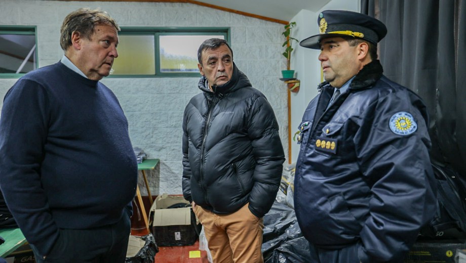 El gobernador Weretilneck y el ministro Daniel Jara estuvieron esta semana en Bariloche. Gentileza