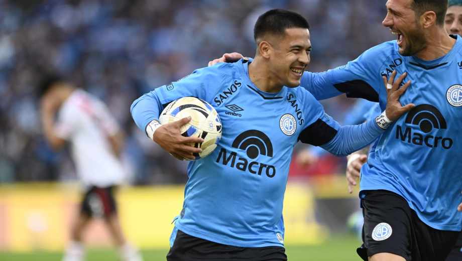 Uvita Fernández, el héroe de Belgrano en el Kempes. (Foto: Clarín)