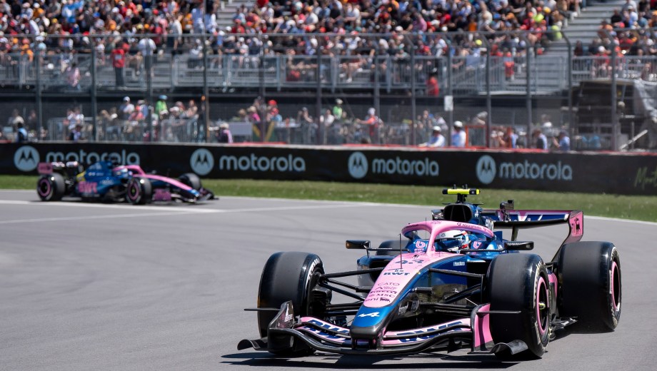 Franco Colapinto largará 13° en la Sprint del sábado y Pierre Gasly saldrá 19°. (Foto: AP)