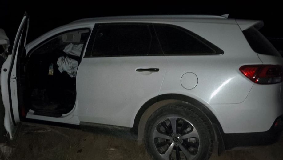 El accidente ocurrió en Ruta 250 en el sector de General Conesa (Foto: gentileza)